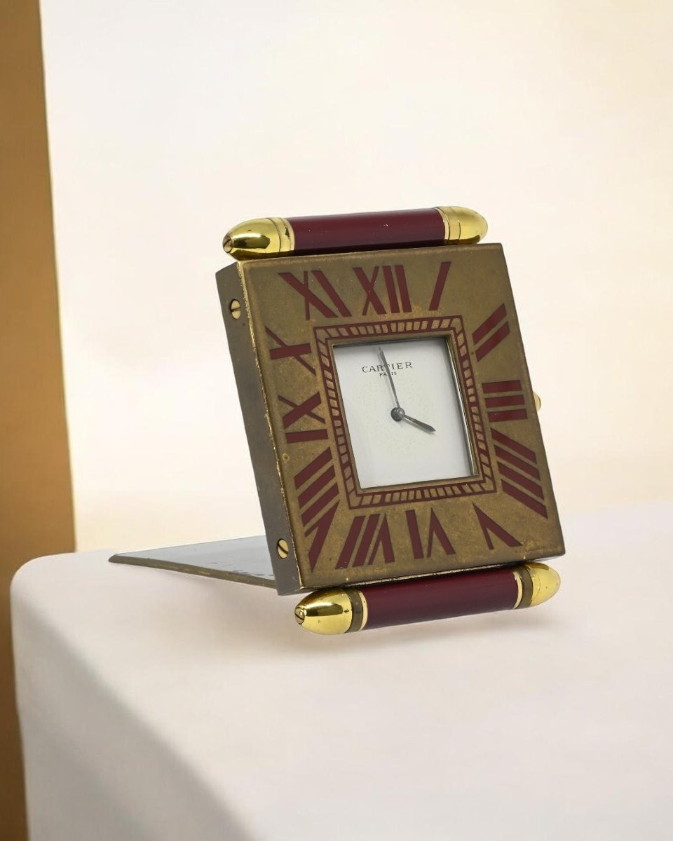 Cartier - Orologio Da Tavolo - Francia Anni 70-photo-2